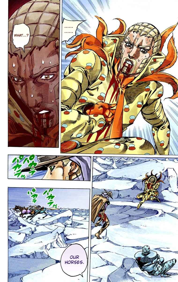 Page 41 Chapter 54 JoJos Bizarre Adventure, Part 7: Steel Ball Run (Official Colored)