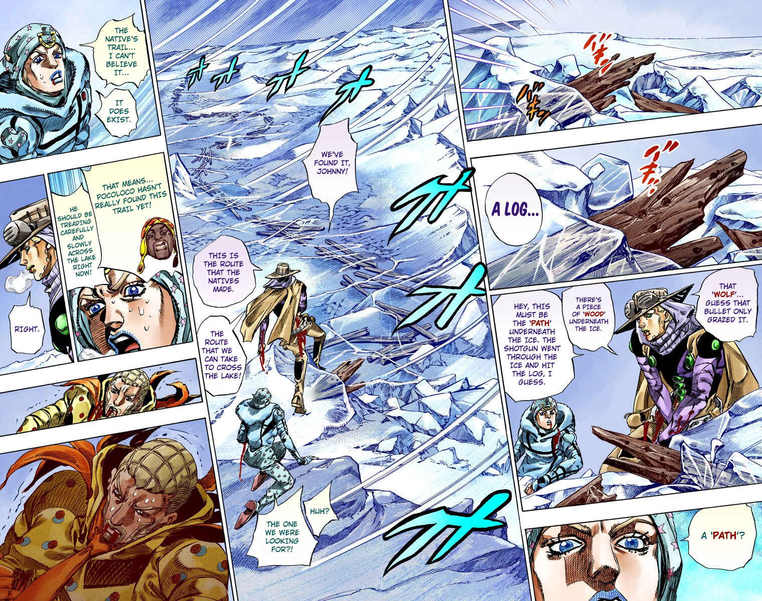 Page 43 Chapter 54 JoJos Bizarre Adventure, Part 7: Steel Ball Run (Official Colored)
