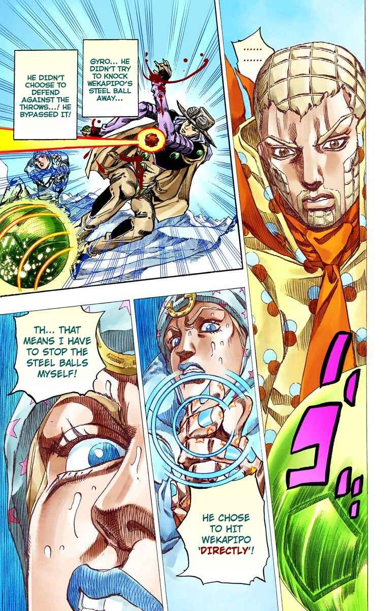 Page 9 Chapter 54 JoJos Bizarre Adventure, Part 7: Steel Ball Run (Official Colored)
