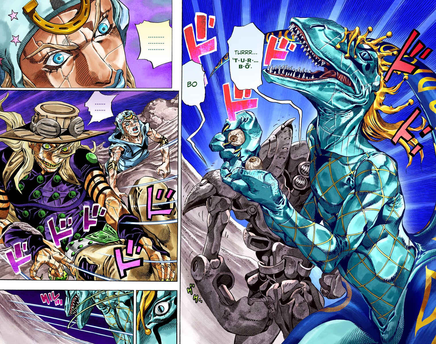 Page 4 Chapter 31 JoJos Bizarre Adventure, Part 7: Steel Ball Run (Official Colored)
