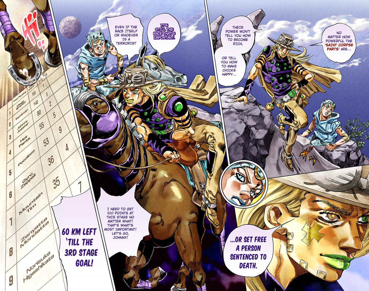 Page 53 Chapter 31 JoJos Bizarre Adventure, Part 7: Steel Ball Run (Official Colored)