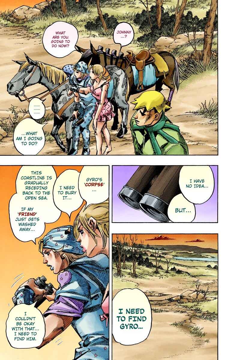 Page 10 Chapter 90 JoJos Bizarre Adventure, Part 7: Steel Ball Run (Official Colored)