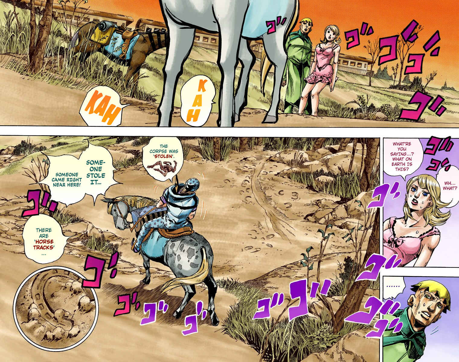 Page 15 Chapter 90 JoJos Bizarre Adventure, Part 7: Steel Ball Run (Official Colored)