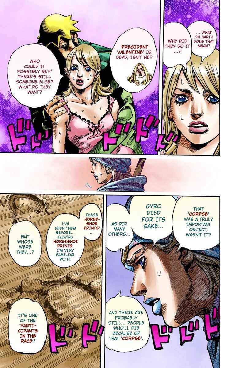 Page 18 Chapter 90 JoJos Bizarre Adventure, Part 7: Steel Ball Run (Official Colored)