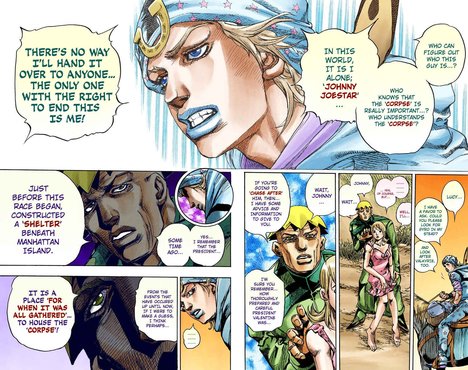 Page 19 Chapter 90 JoJos Bizarre Adventure, Part 7: Steel Ball Run (Official Colored)