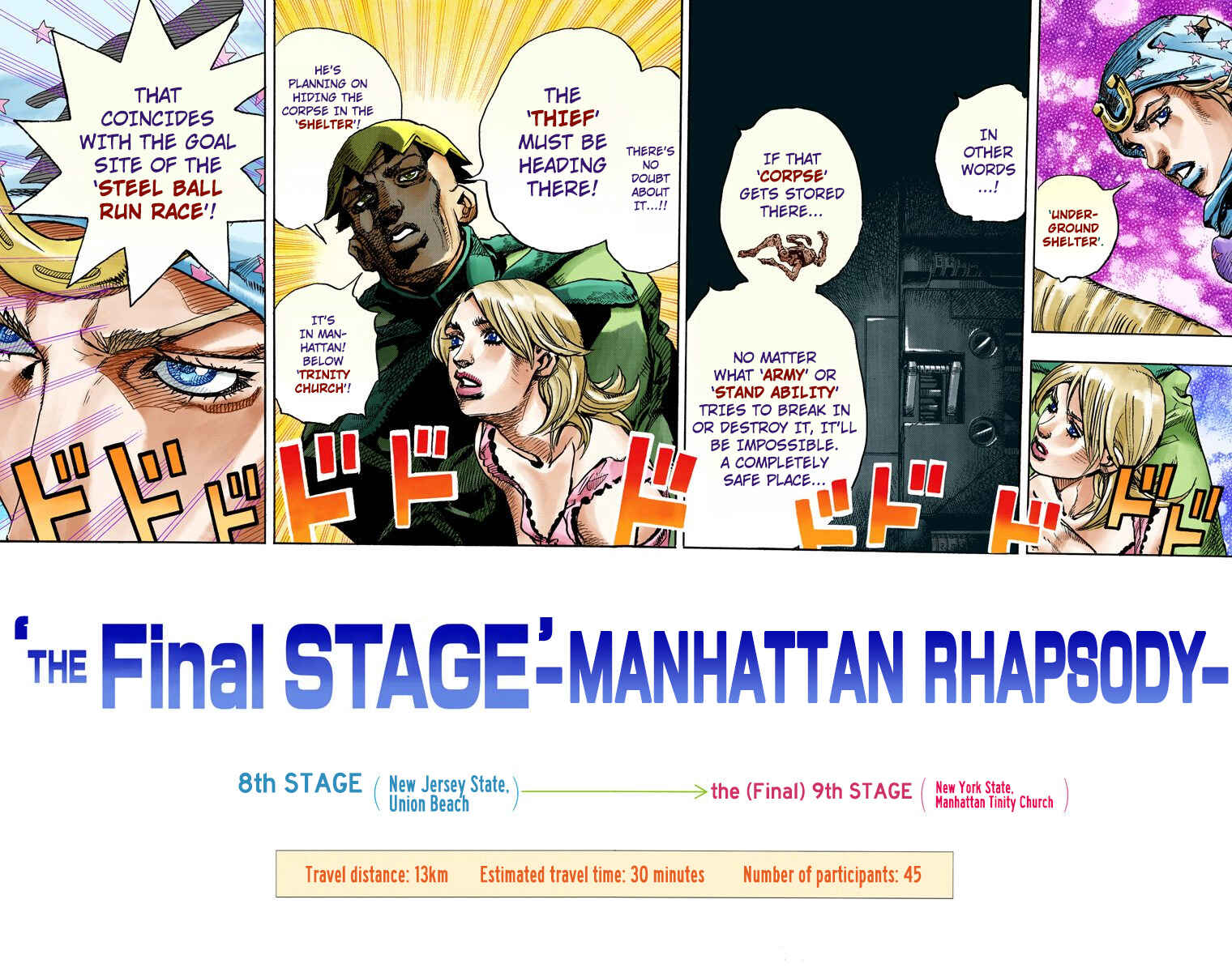 Page 20 Chapter 90 JoJos Bizarre Adventure, Part 7: Steel Ball Run (Official Colored)