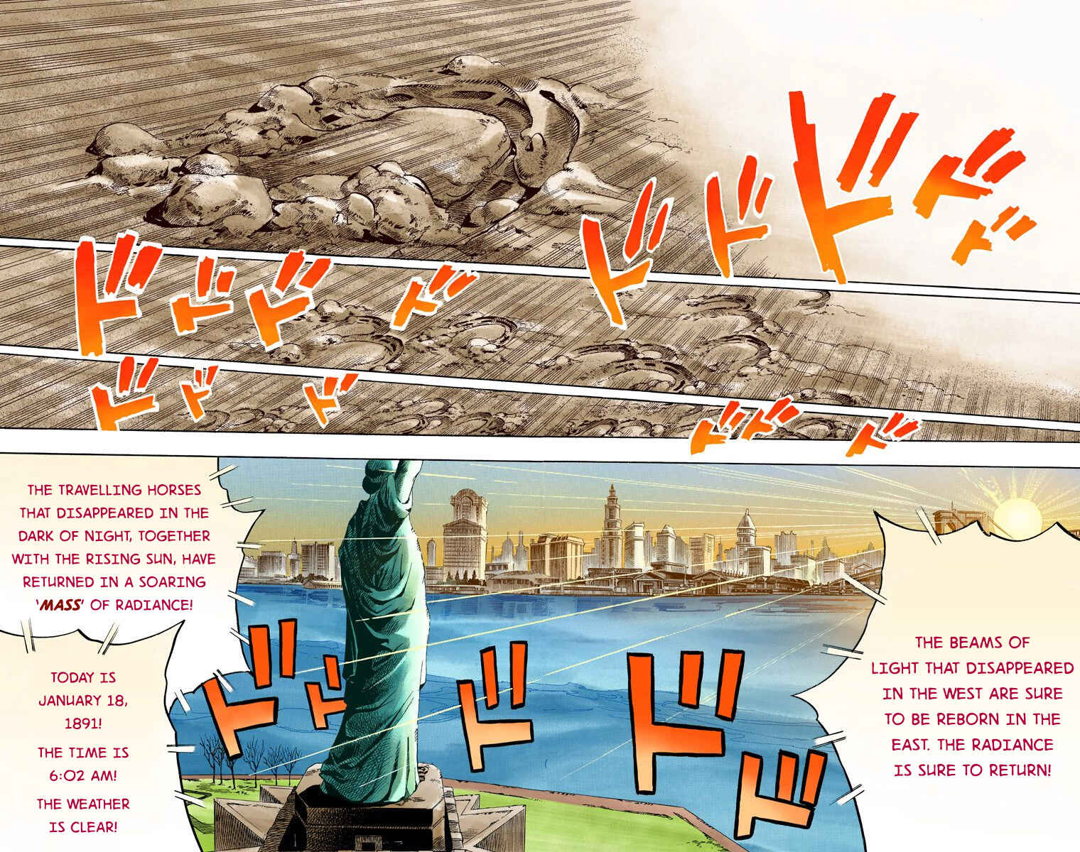 Page 21 Chapter 90 JoJos Bizarre Adventure, Part 7: Steel Ball Run (Official Colored)