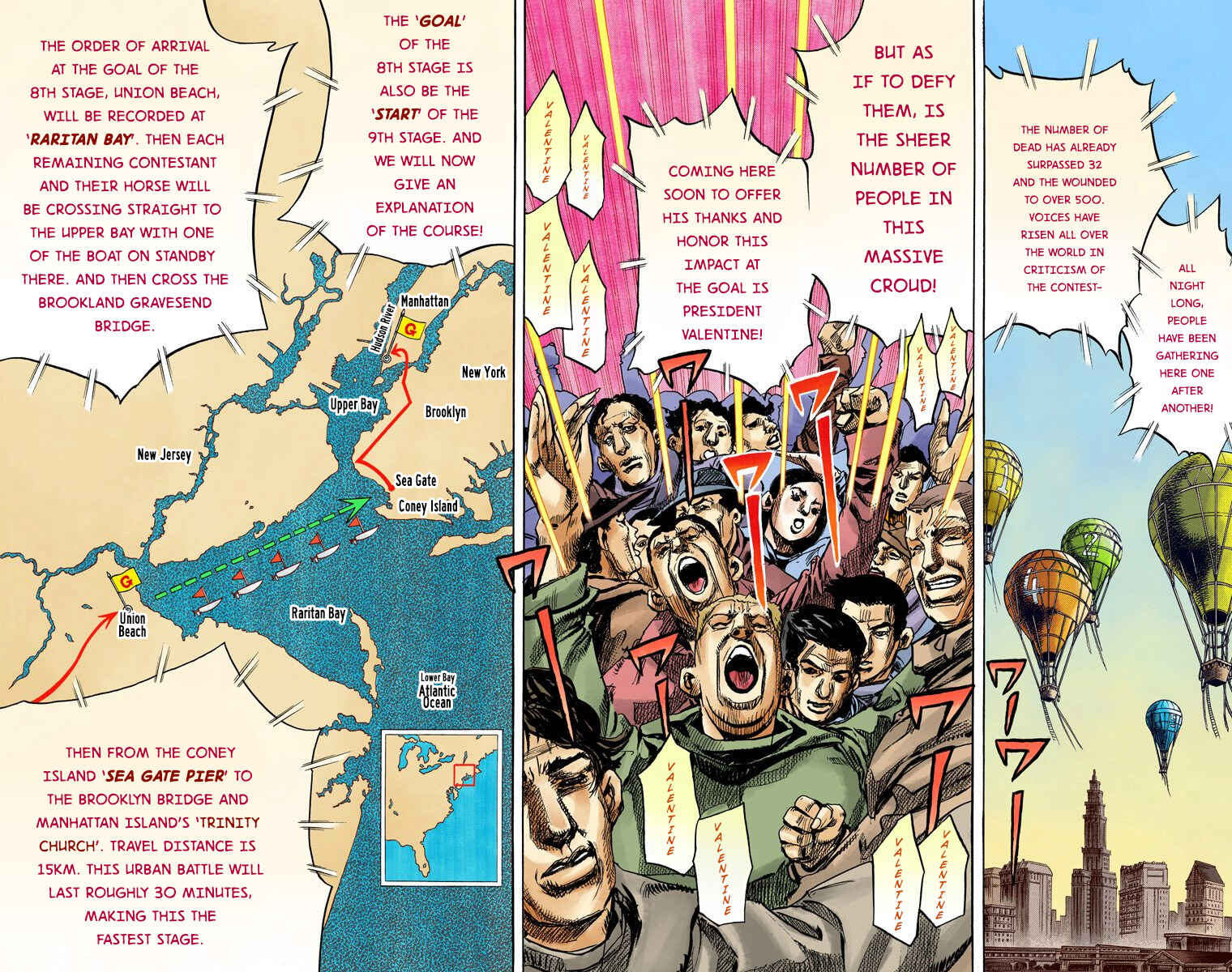 Page 23 Chapter 90 JoJos Bizarre Adventure, Part 7: Steel Ball Run (Official Colored)