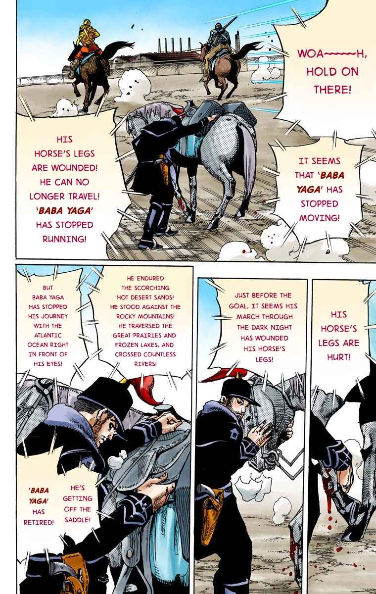 Page 24 Chapter 90 JoJos Bizarre Adventure, Part 7: Steel Ball Run (Official Colored)