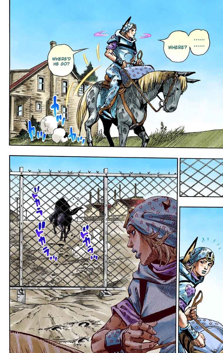 Page 28 Chapter 90 JoJos Bizarre Adventure, Part 7: Steel Ball Run (Official Colored)