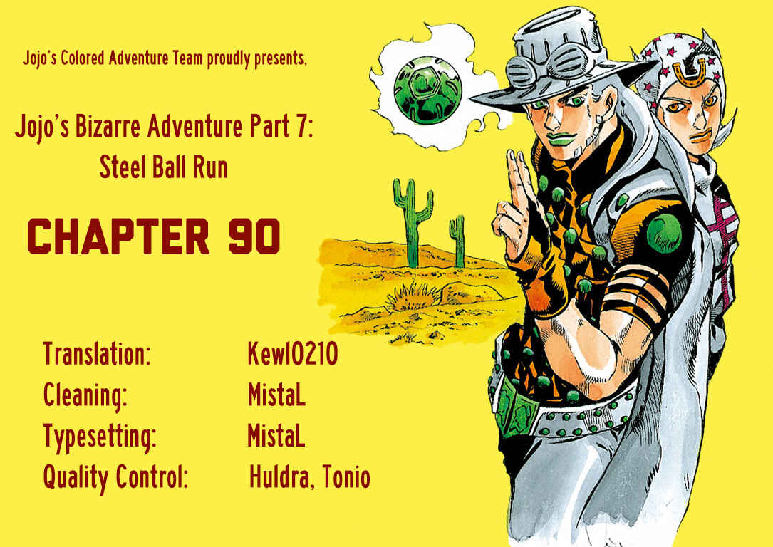 Page 39 Chapter 90 JoJos Bizarre Adventure, Part 7: Steel Ball Run (Official Colored)