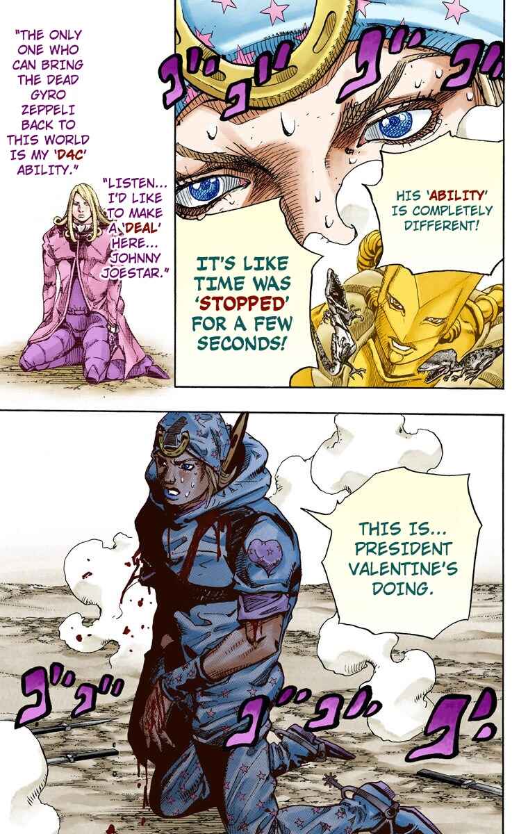 Page 20 Chapter 91 JoJos Bizarre Adventure, Part 7: Steel Ball Run (Official Colored)