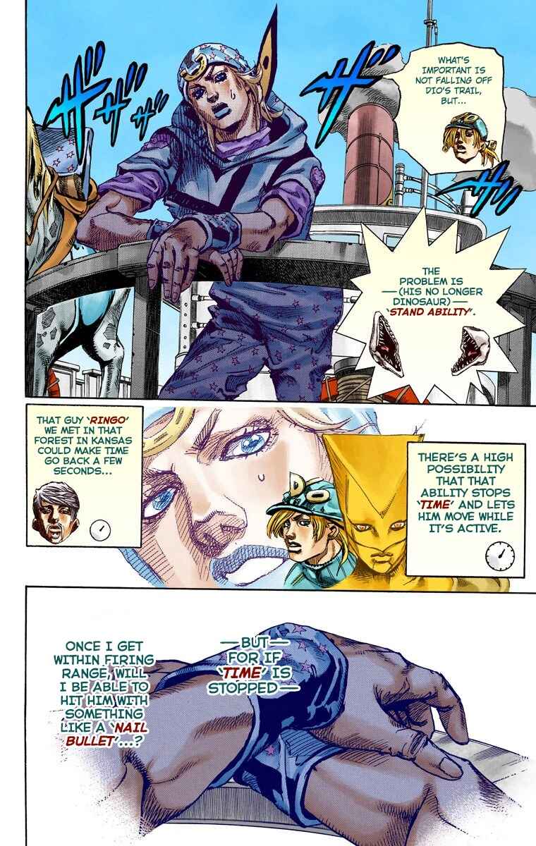 Page 28 Chapter 91 JoJos Bizarre Adventure, Part 7: Steel Ball Run (Official Colored)