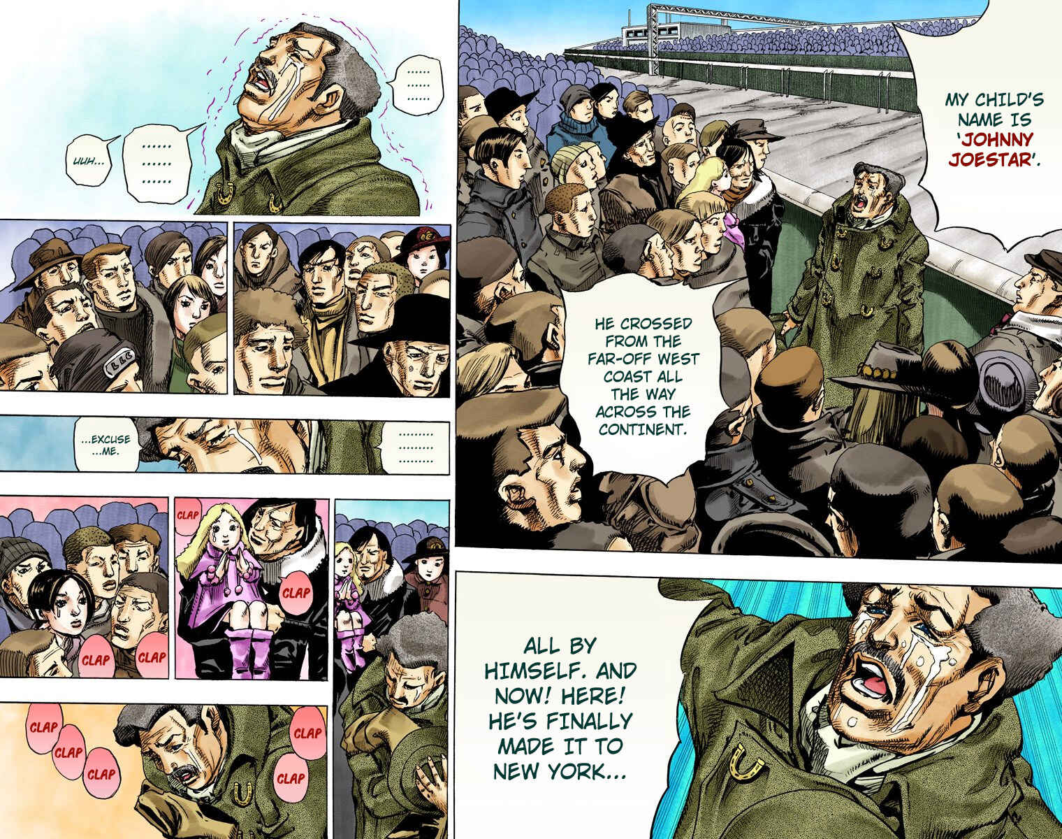 Page 37 Chapter 91 JoJos Bizarre Adventure, Part 7: Steel Ball Run (Official Colored)