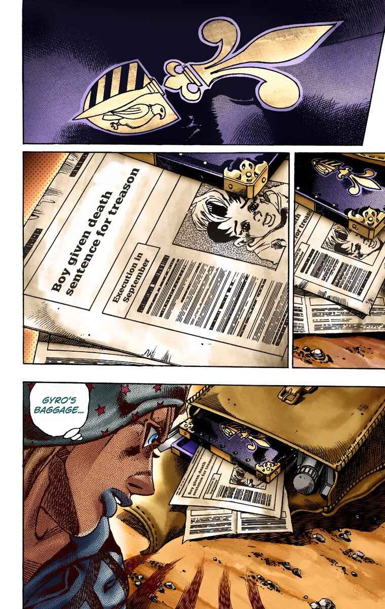 Page 11 Chapter 15 JoJos Bizarre Adventure, Part 7: Steel Ball Run (Official Colored)