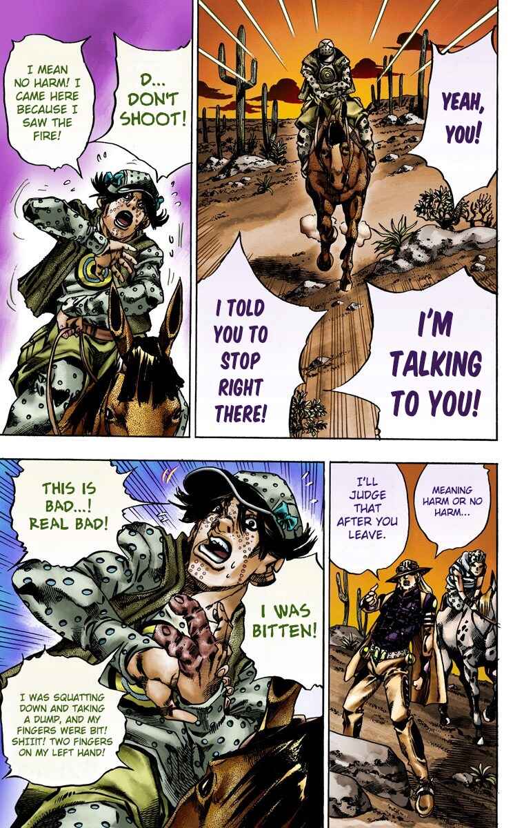 Page 16 Chapter 15 JoJos Bizarre Adventure, Part 7: Steel Ball Run (Official Colored)