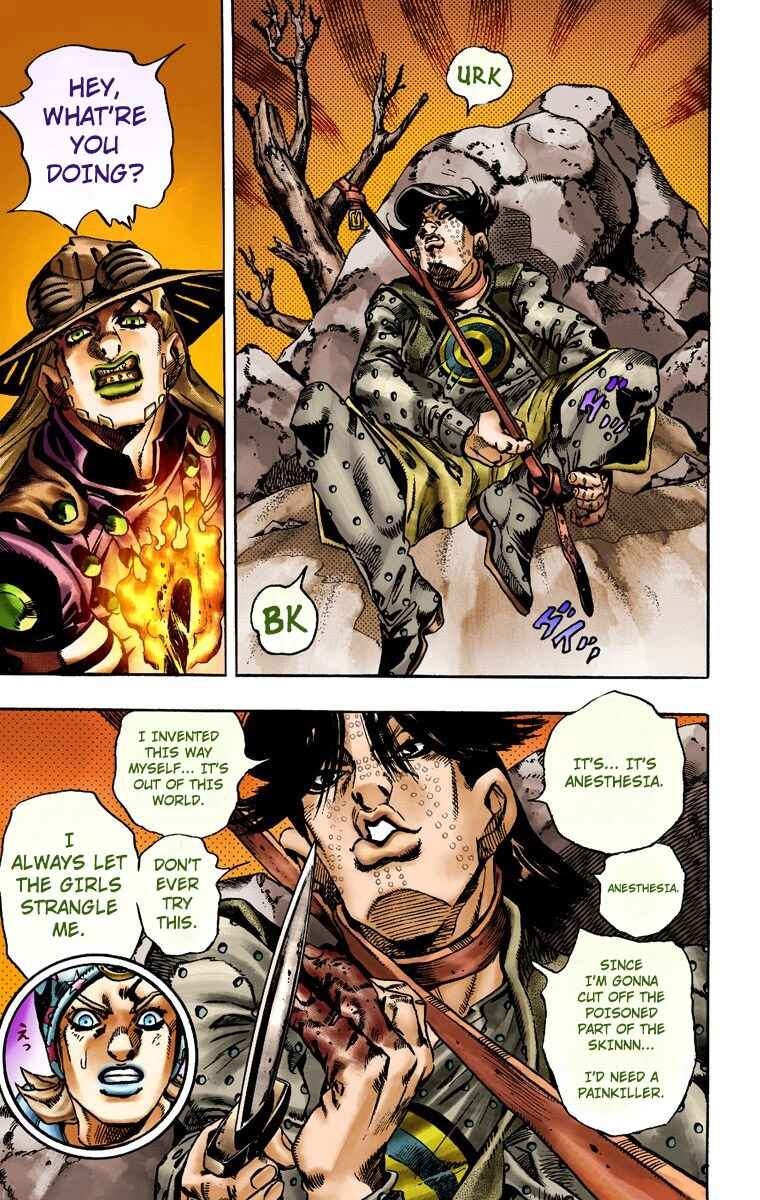 Page 20 Chapter 15 JoJos Bizarre Adventure, Part 7: Steel Ball Run (Official Colored)