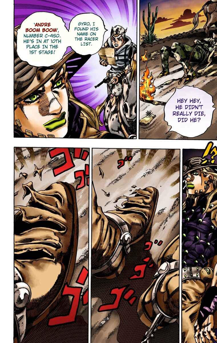 Page 24 Chapter 15 JoJos Bizarre Adventure, Part 7: Steel Ball Run (Official Colored)