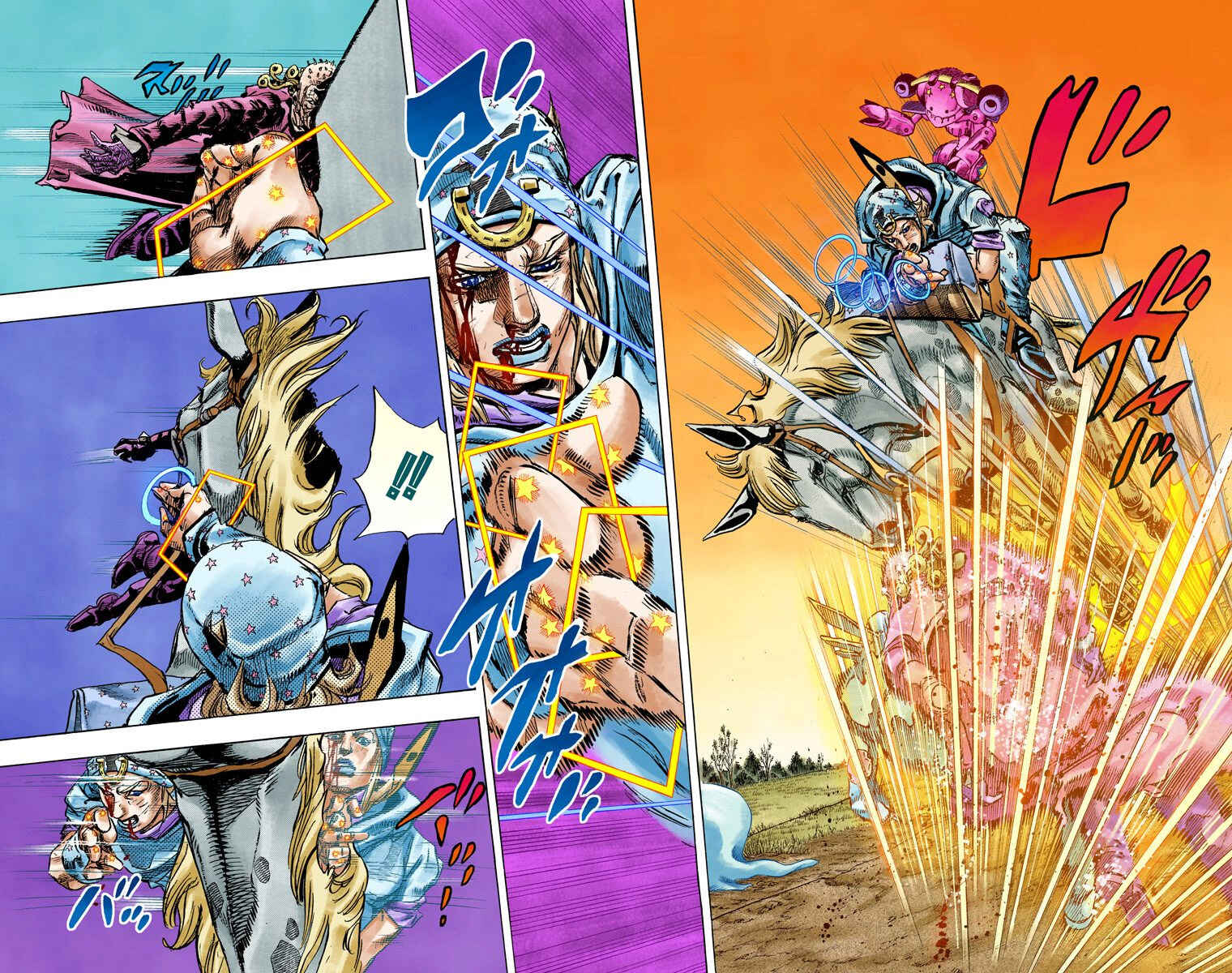 Page 14 Chapter 85 JoJos Bizarre Adventure, Part 7: Steel Ball Run (Official Colored)
