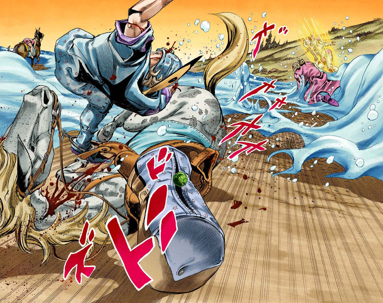 Page 20 Chapter 85 JoJos Bizarre Adventure, Part 7: Steel Ball Run (Official Colored)