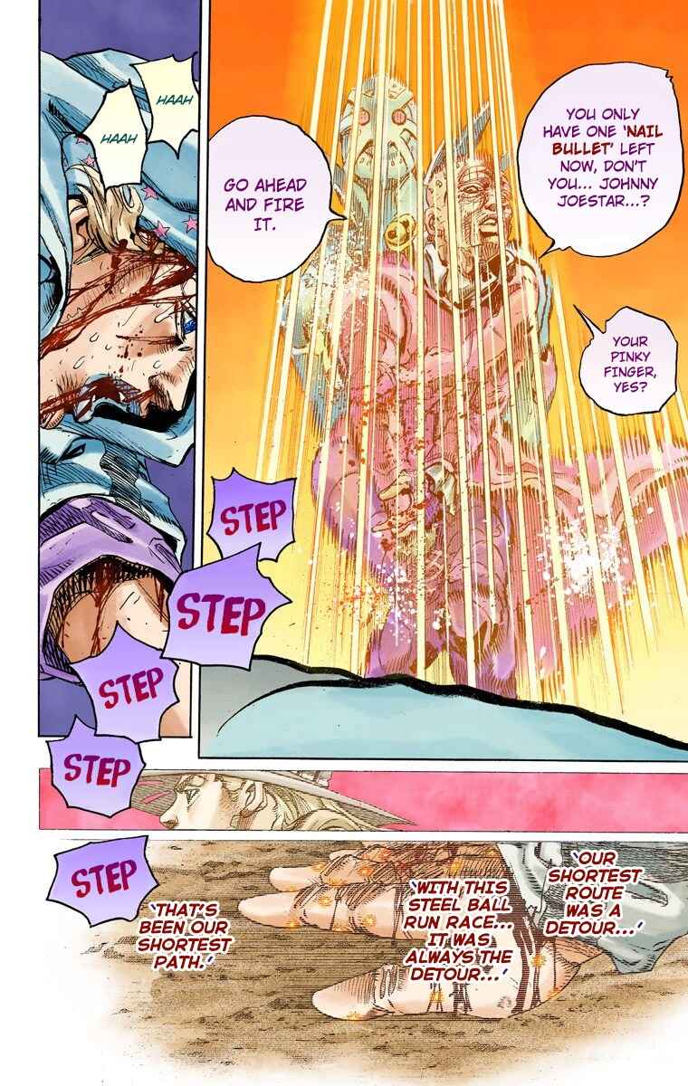 Page 24 Chapter 85 JoJos Bizarre Adventure, Part 7: Steel Ball Run (Official Colored)