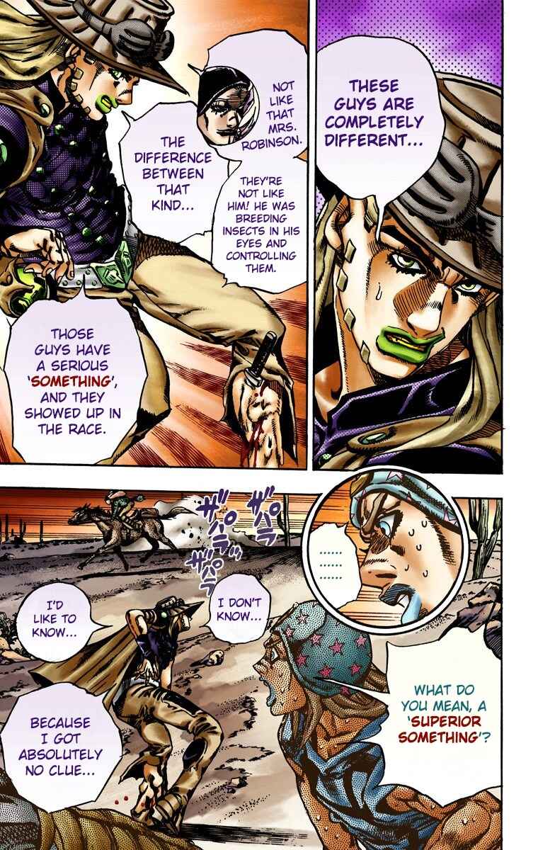 Page 16 Chapter 16 JoJos Bizarre Adventure, Part 7: Steel Ball Run (Official Colored)