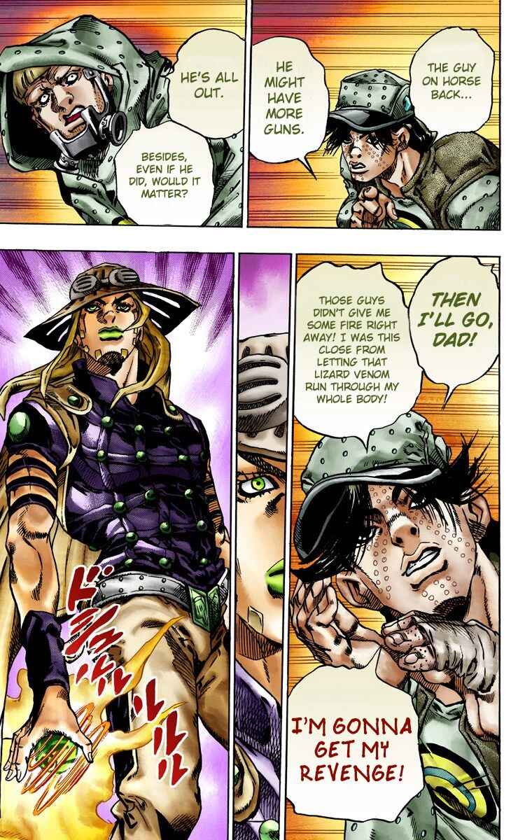 Page 21 Chapter 16 JoJos Bizarre Adventure, Part 7: Steel Ball Run (Official Colored)
