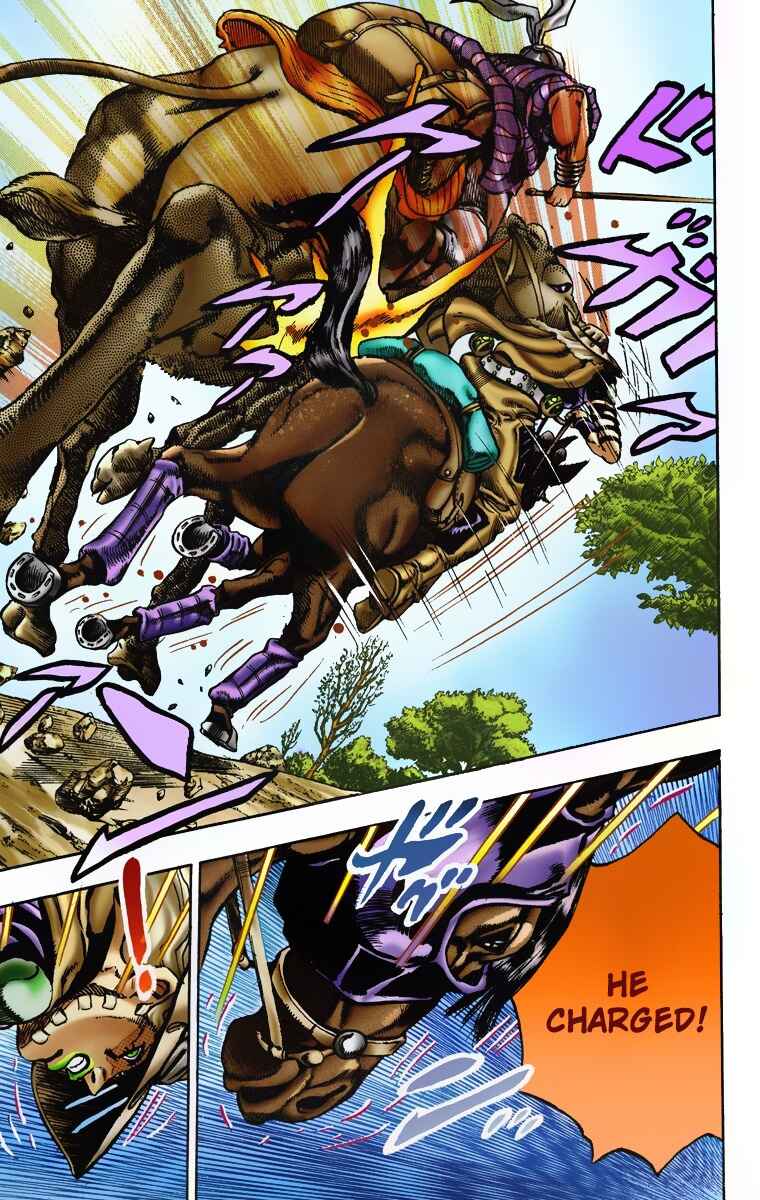 Page 14 Chapter 5 JoJos Bizarre Adventure, Part 7: Steel Ball Run (Official Colored)