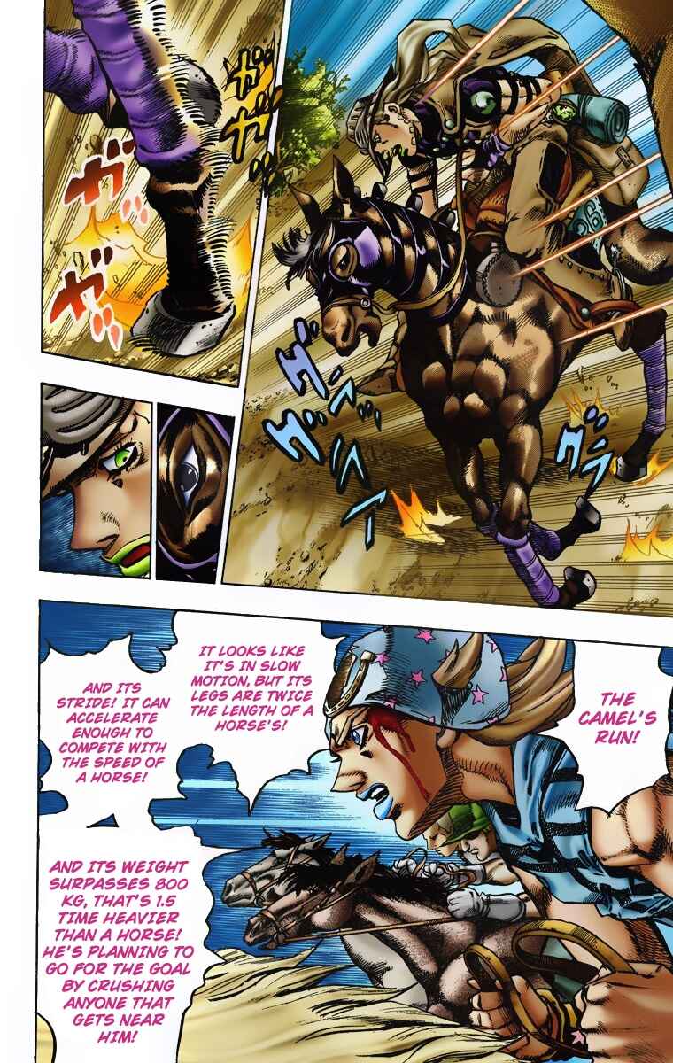 Page 15 Chapter 5 JoJos Bizarre Adventure, Part 7: Steel Ball Run (Official Colored)