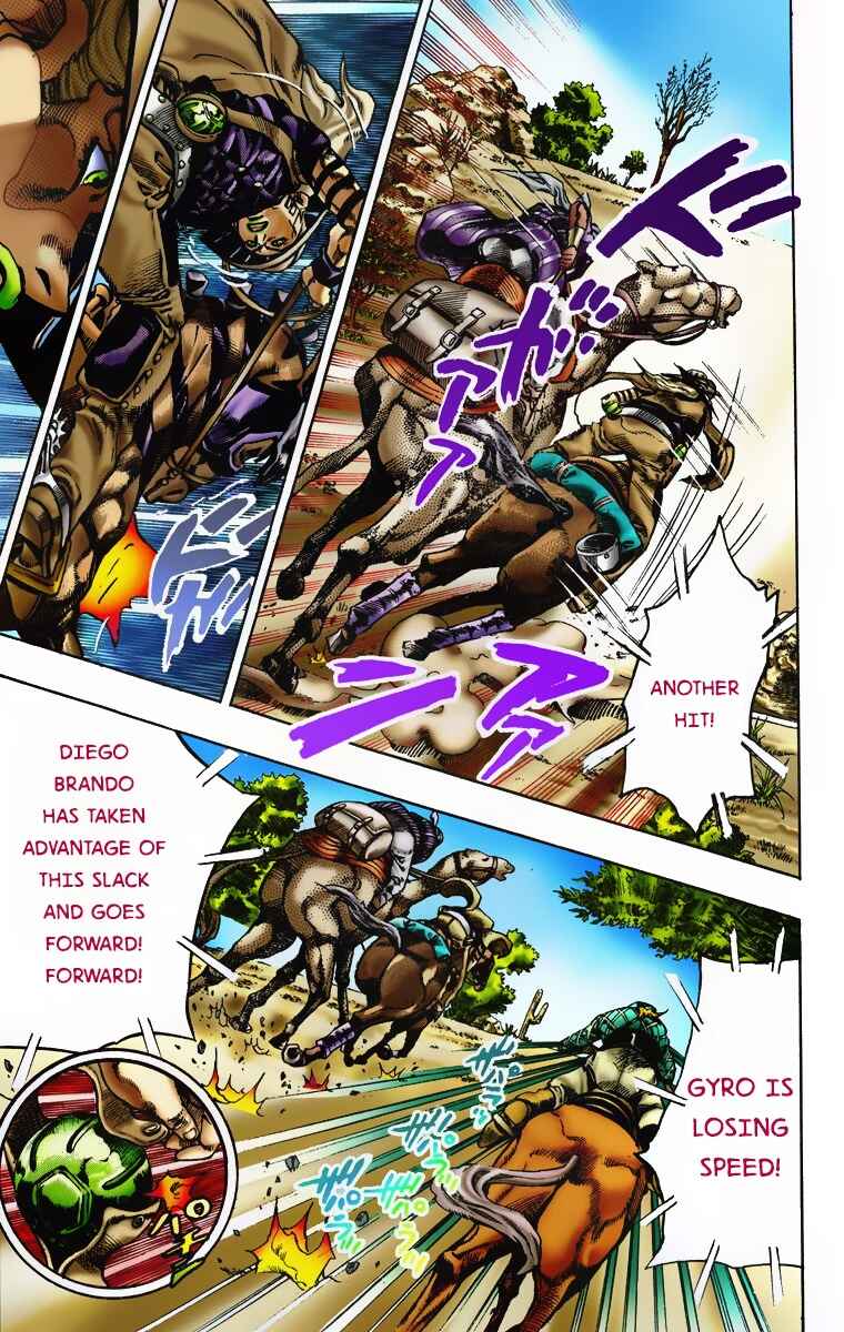 Page 16 Chapter 5 JoJos Bizarre Adventure, Part 7: Steel Ball Run (Official Colored)