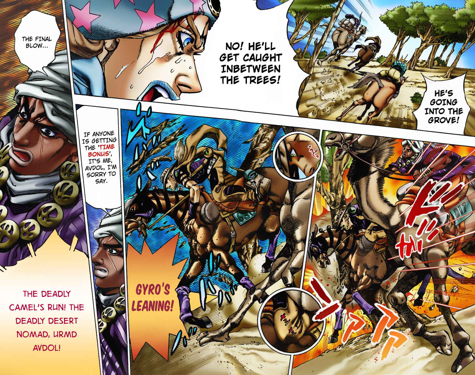 Page 18 Chapter 5 JoJos Bizarre Adventure, Part 7: Steel Ball Run (Official Colored)