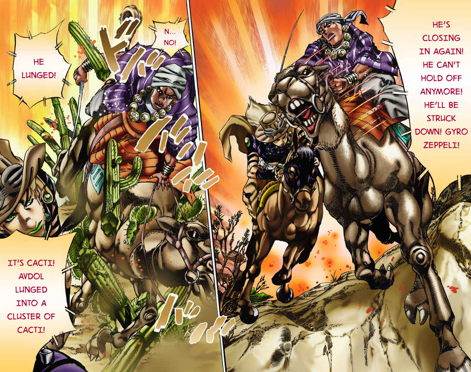 Page 19 Chapter 5 JoJos Bizarre Adventure, Part 7: Steel Ball Run (Official Colored)