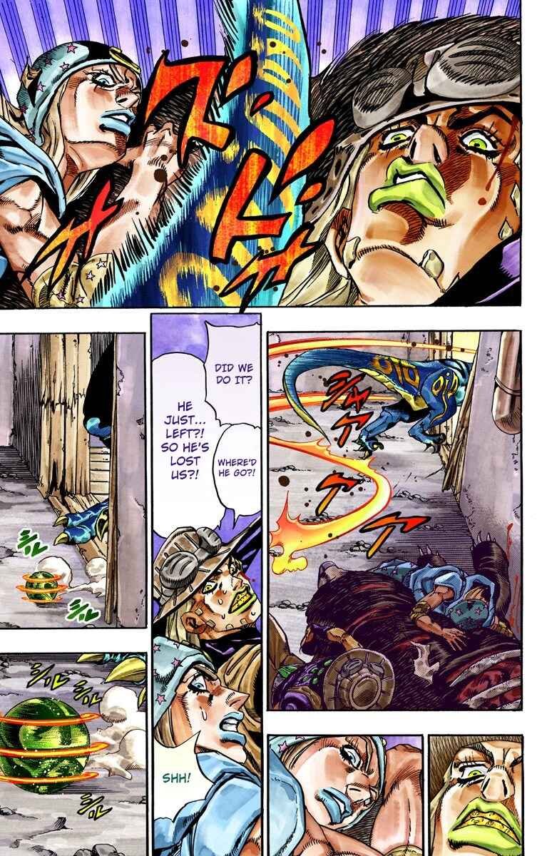 Page 22 Chapter 29 JoJos Bizarre Adventure, Part 7: Steel Ball Run (Official Colored)