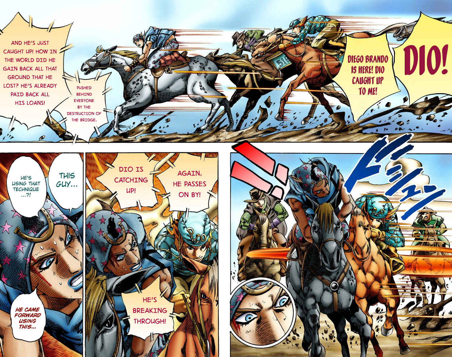 Page 22 Chapter 10 JoJos Bizarre Adventure, Part 7: Steel Ball Run (Official Colored)