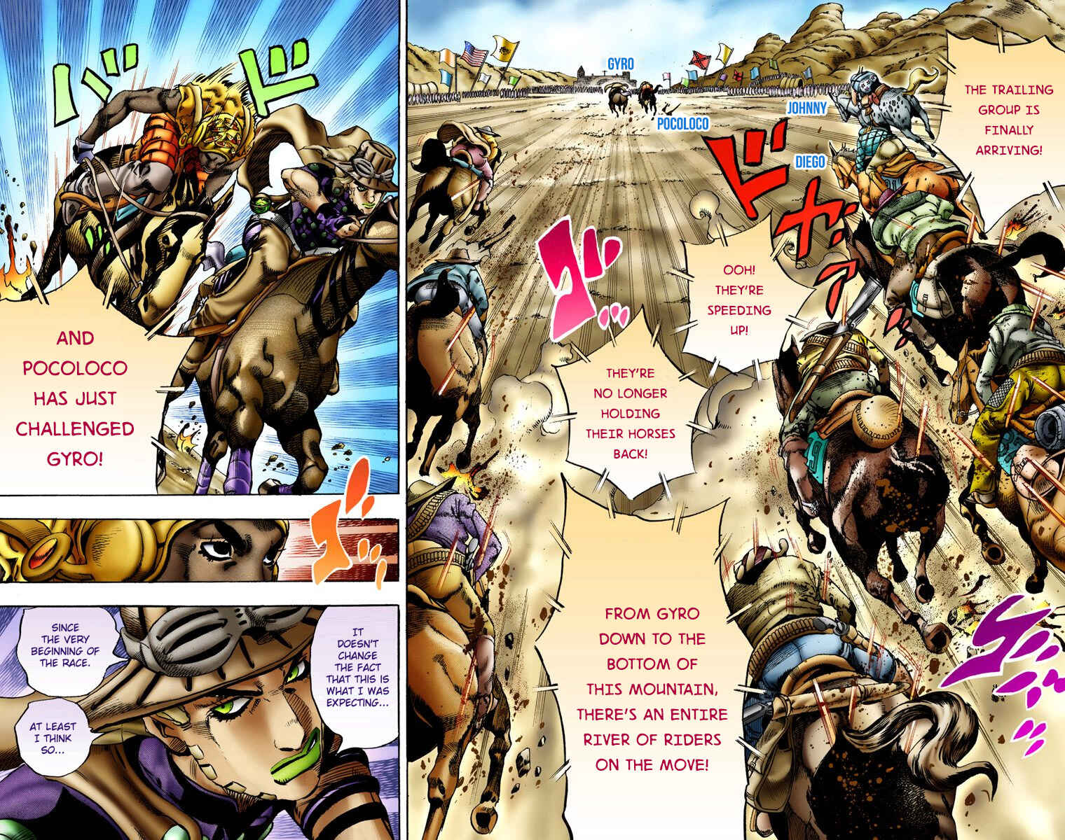 Page 25 Chapter 10 JoJos Bizarre Adventure, Part 7: Steel Ball Run (Official Colored)