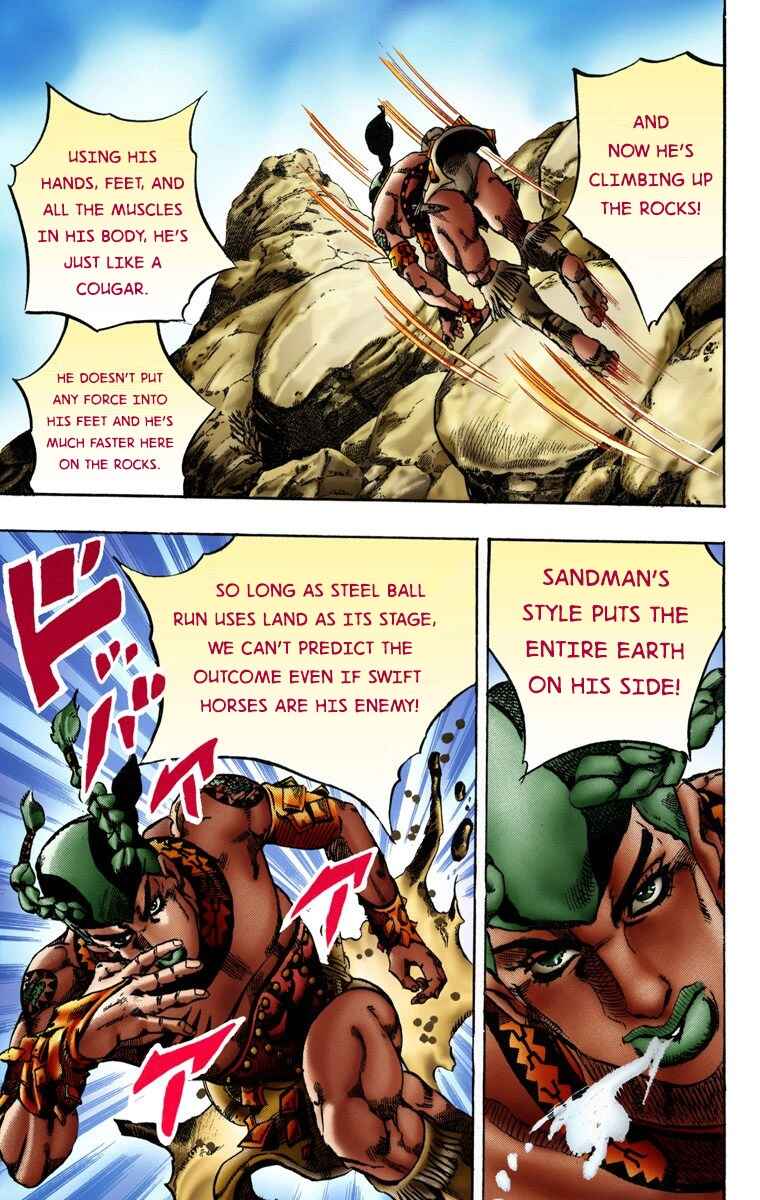 Page 9 Chapter 10 JoJos Bizarre Adventure, Part 7: Steel Ball Run (Official Colored)