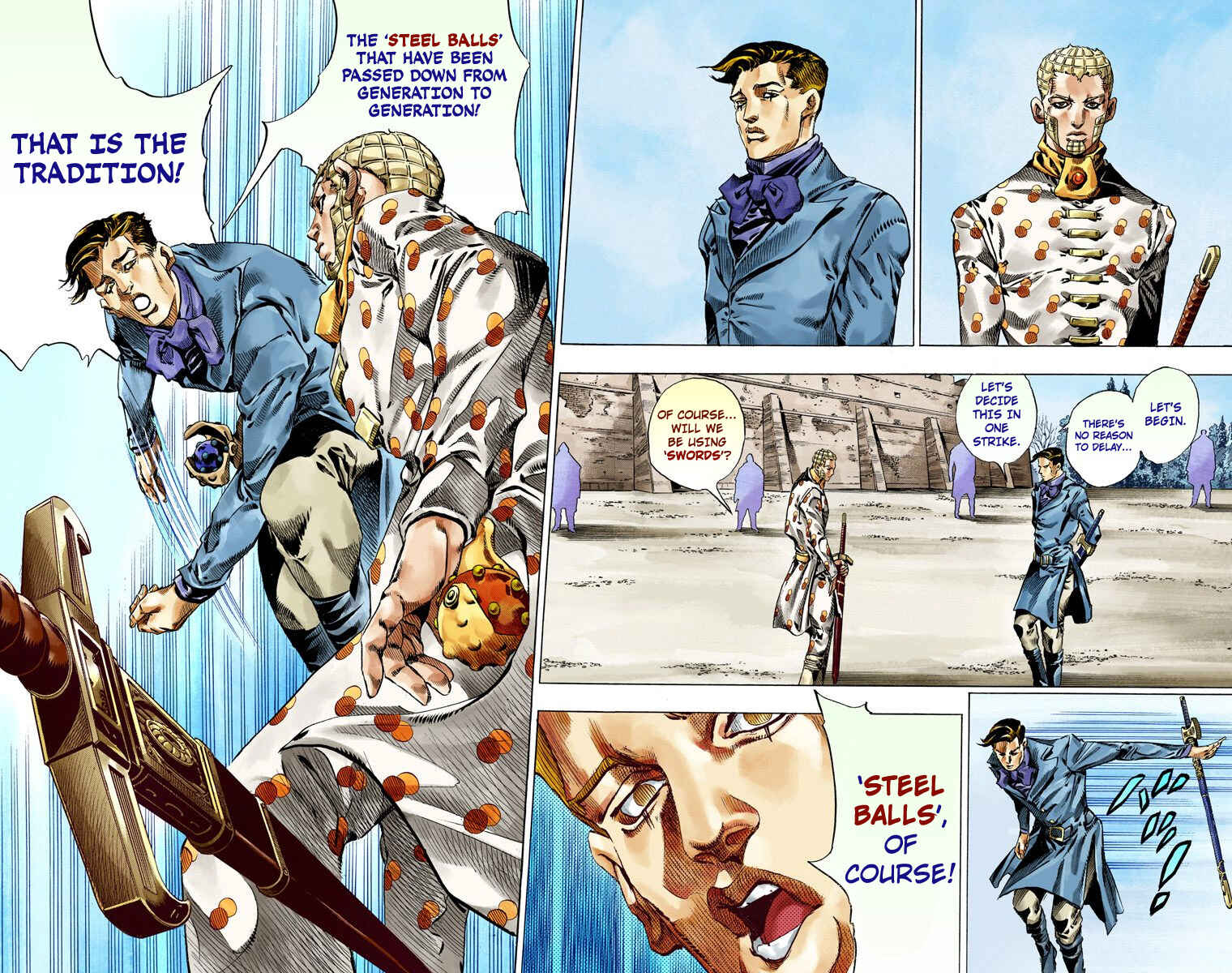 Page 15 Chapter 51 JoJos Bizarre Adventure, Part 7: Steel Ball Run (Official Colored)