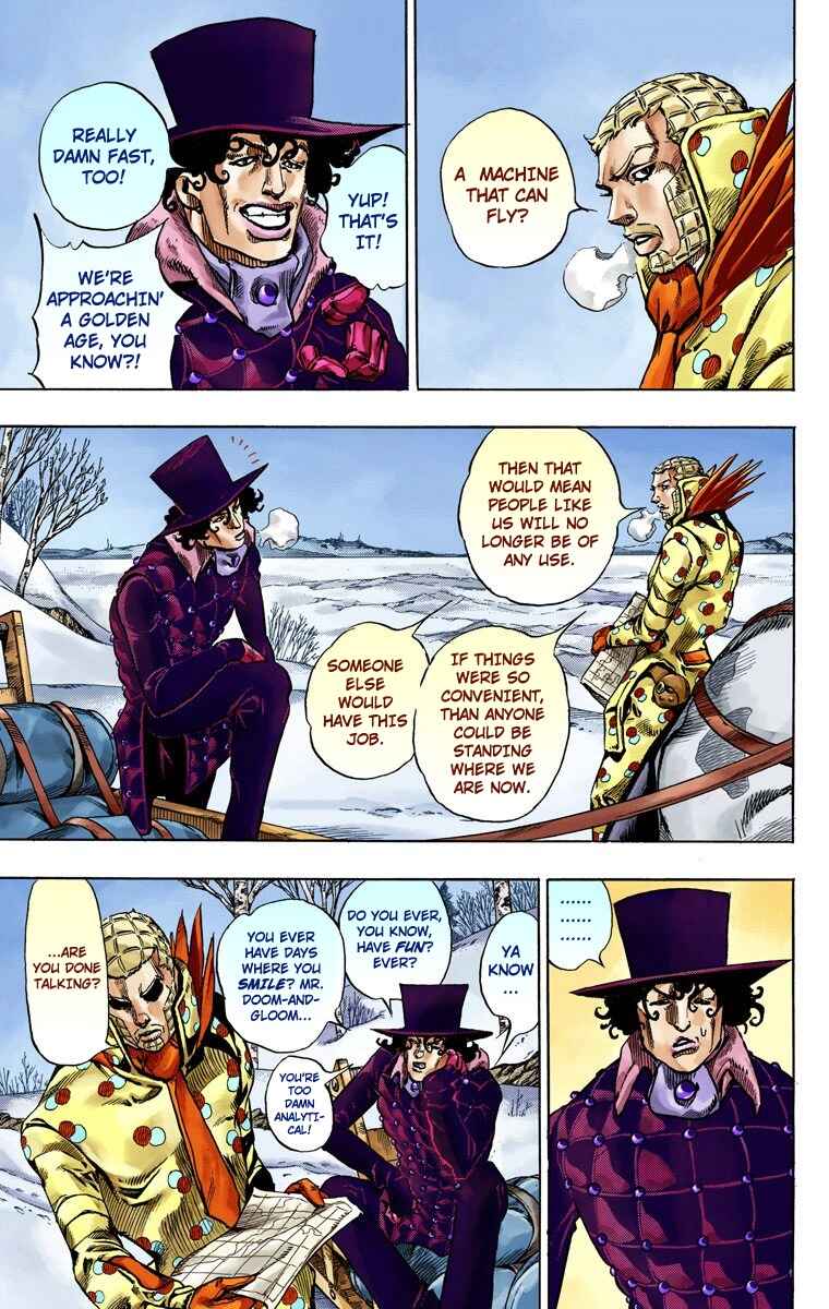 Page 25 Chapter 51 JoJos Bizarre Adventure, Part 7: Steel Ball Run (Official Colored)