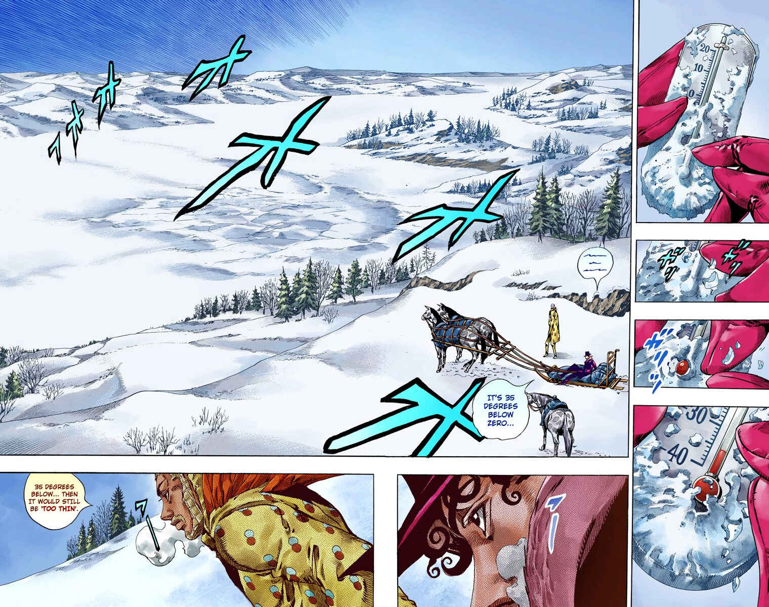 Page 3 Chapter 51 JoJos Bizarre Adventure, Part 7: Steel Ball Run (Official Colored)