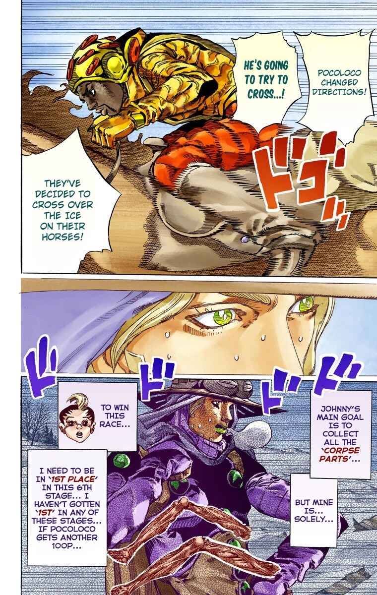 Page 35 Chapter 51 JoJos Bizarre Adventure, Part 7: Steel Ball Run (Official Colored)