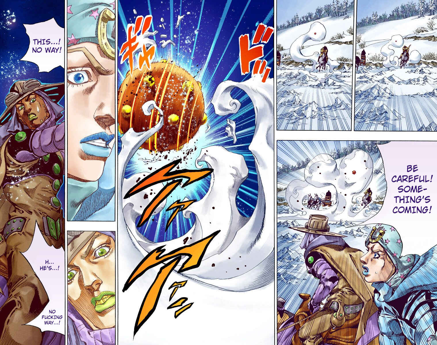 Page 43 Chapter 51 JoJos Bizarre Adventure, Part 7: Steel Ball Run (Official Colored)