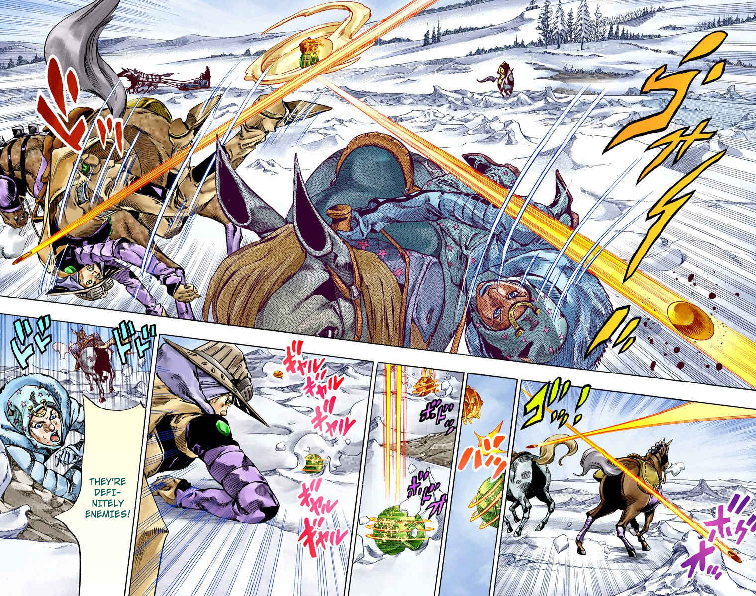 Page 46 Chapter 51 JoJos Bizarre Adventure, Part 7: Steel Ball Run (Official Colored)