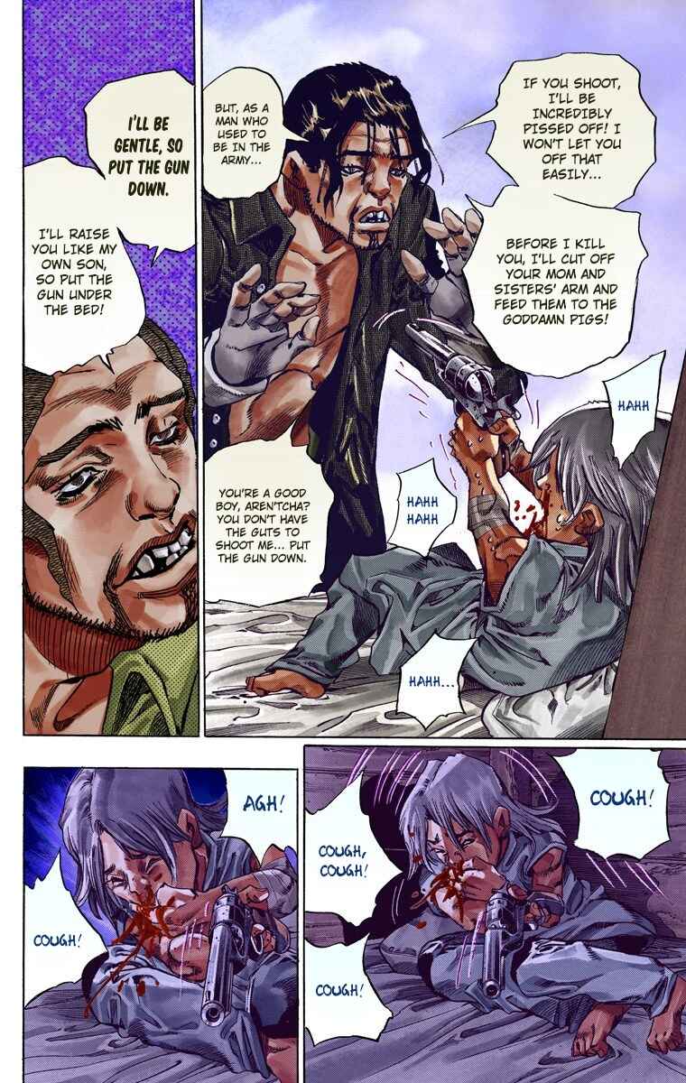 Page 10 Chapter 35 JoJos Bizarre Adventure, Part 7: Steel Ball Run (Official Colored)