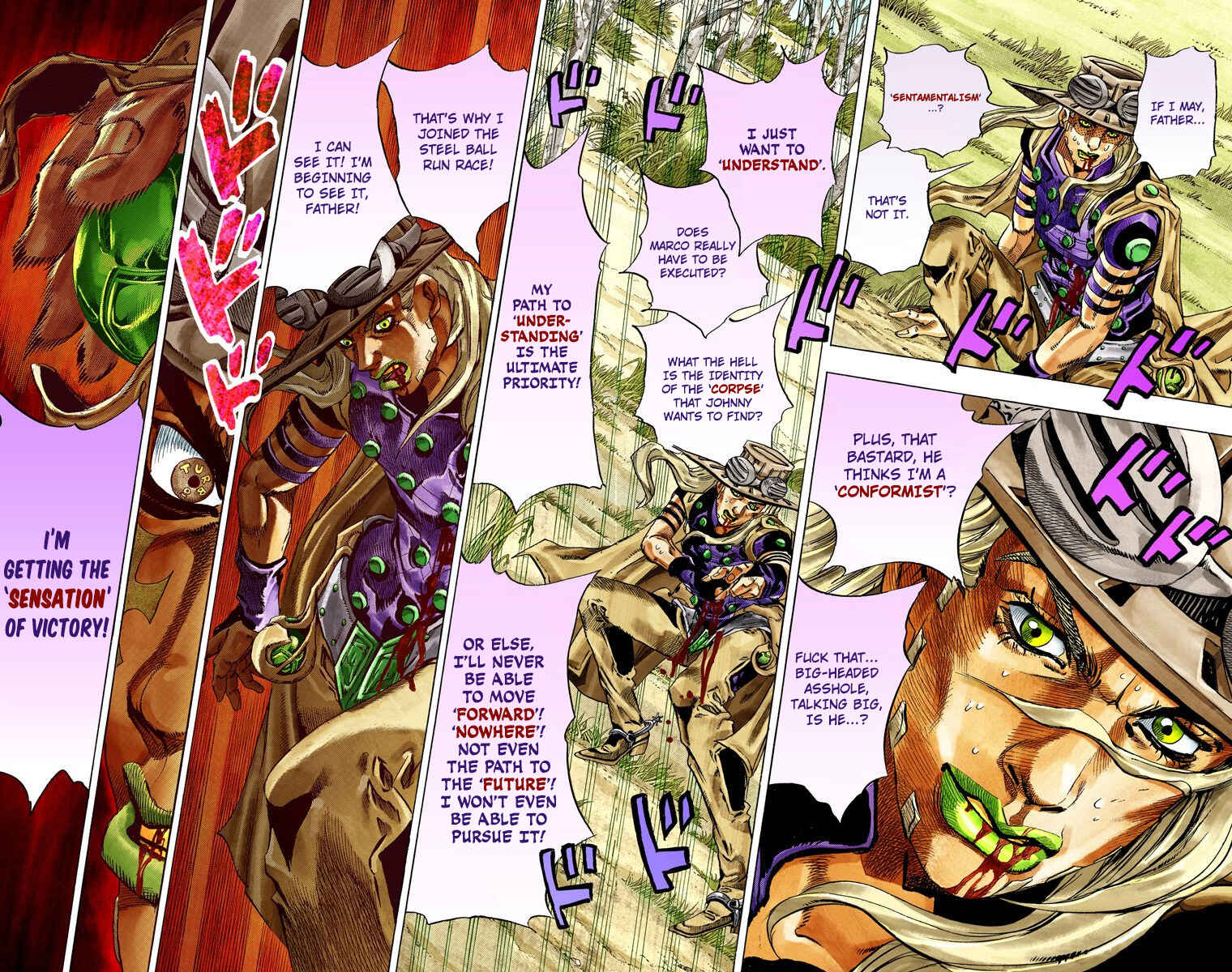Page 18 Chapter 35 JoJos Bizarre Adventure, Part 7: Steel Ball Run (Official Colored)