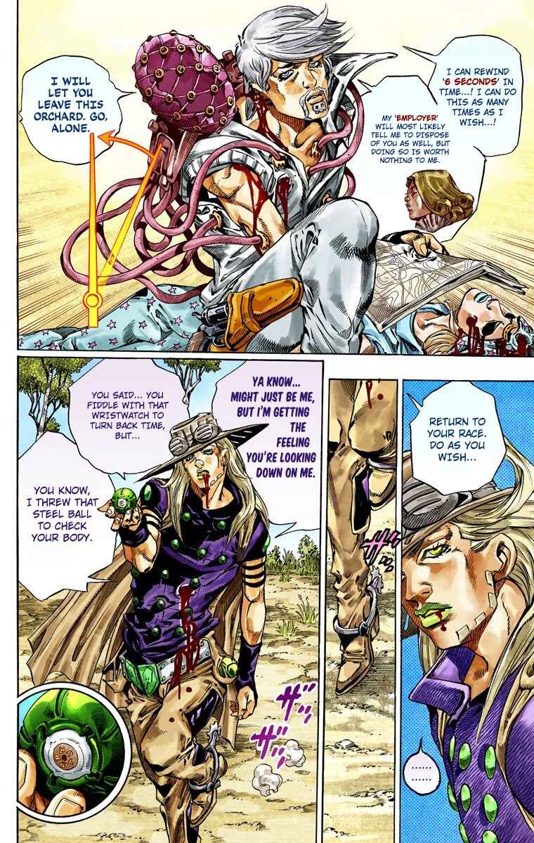 Page 23 Chapter 35 JoJos Bizarre Adventure, Part 7: Steel Ball Run (Official Colored)