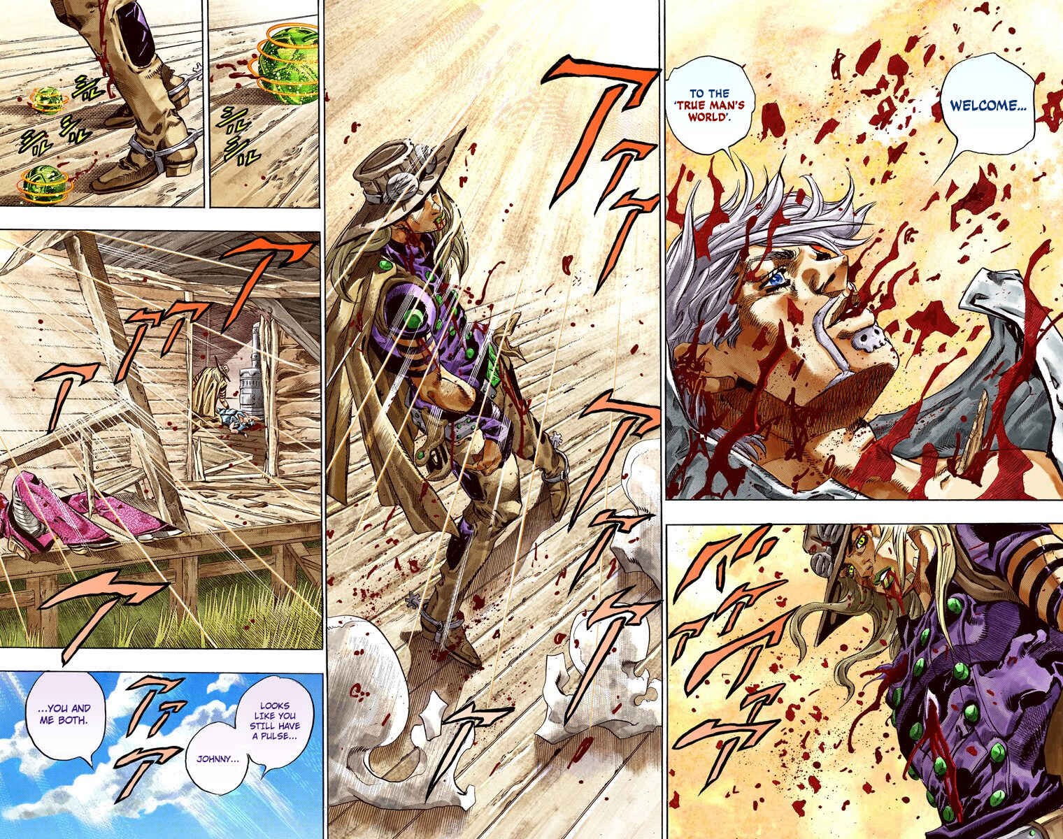 Page 44 Chapter 35 JoJos Bizarre Adventure, Part 7: Steel Ball Run (Official Colored)