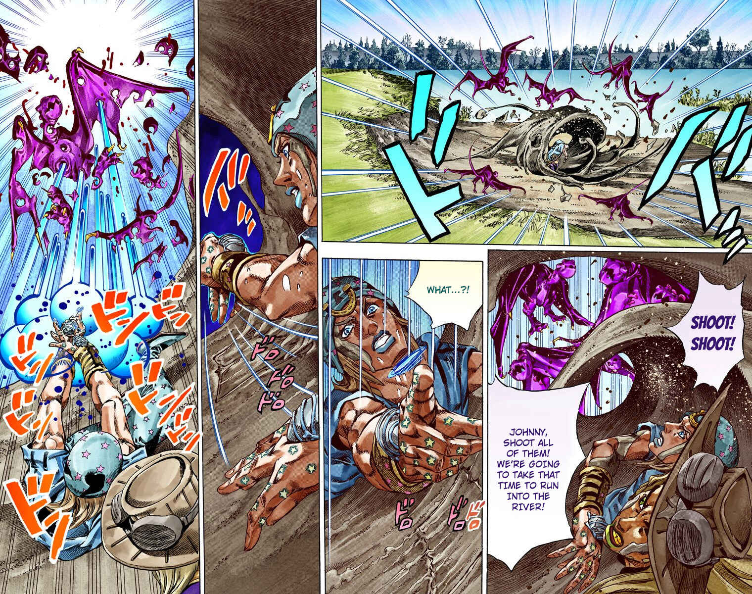 Page 15 Chapter 43 JoJos Bizarre Adventure, Part 7: Steel Ball Run (Official Colored)