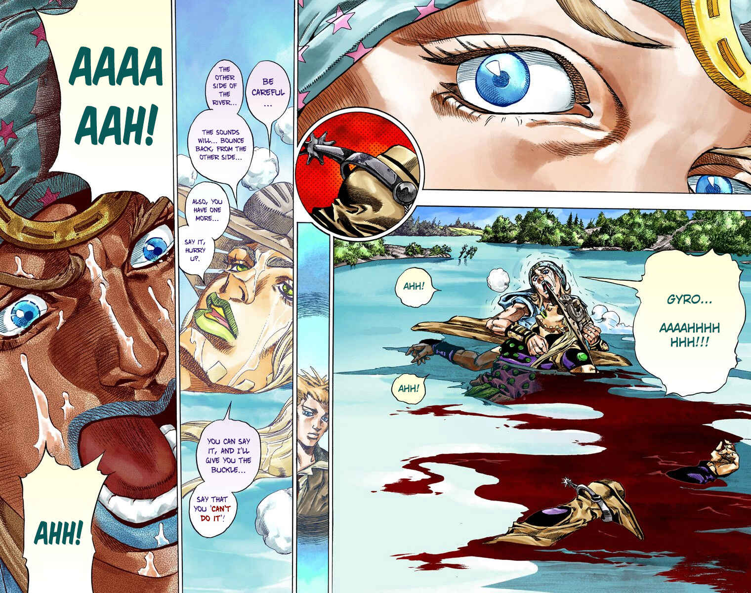 Page 35 Chapter 43 JoJos Bizarre Adventure, Part 7: Steel Ball Run (Official Colored)