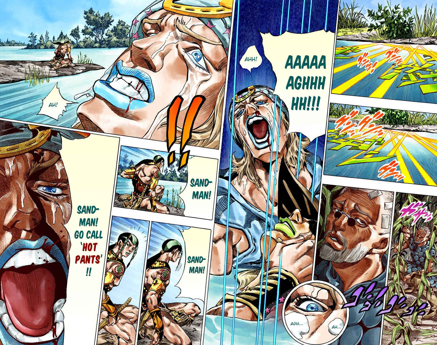 Page 36 Chapter 43 JoJos Bizarre Adventure, Part 7: Steel Ball Run (Official Colored)
