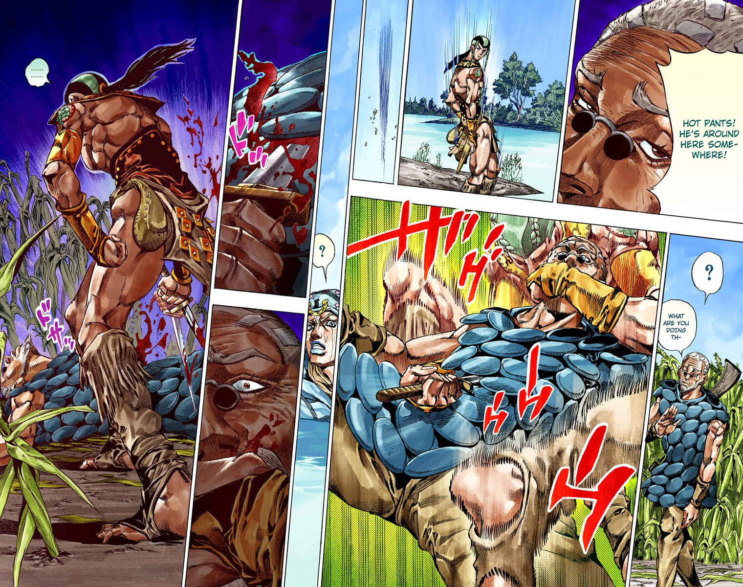 Page 37 Chapter 43 JoJos Bizarre Adventure, Part 7: Steel Ball Run (Official Colored)